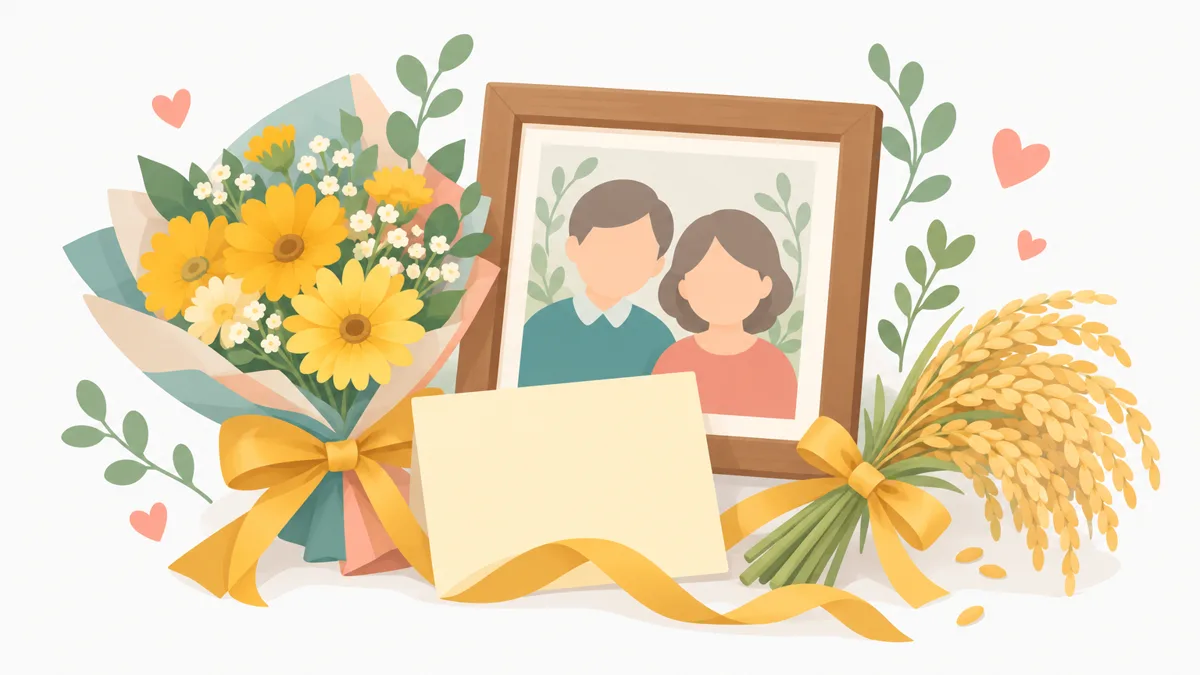 米寿祝いのプレゼント 孫から贈る予算と黄色・似顔絵