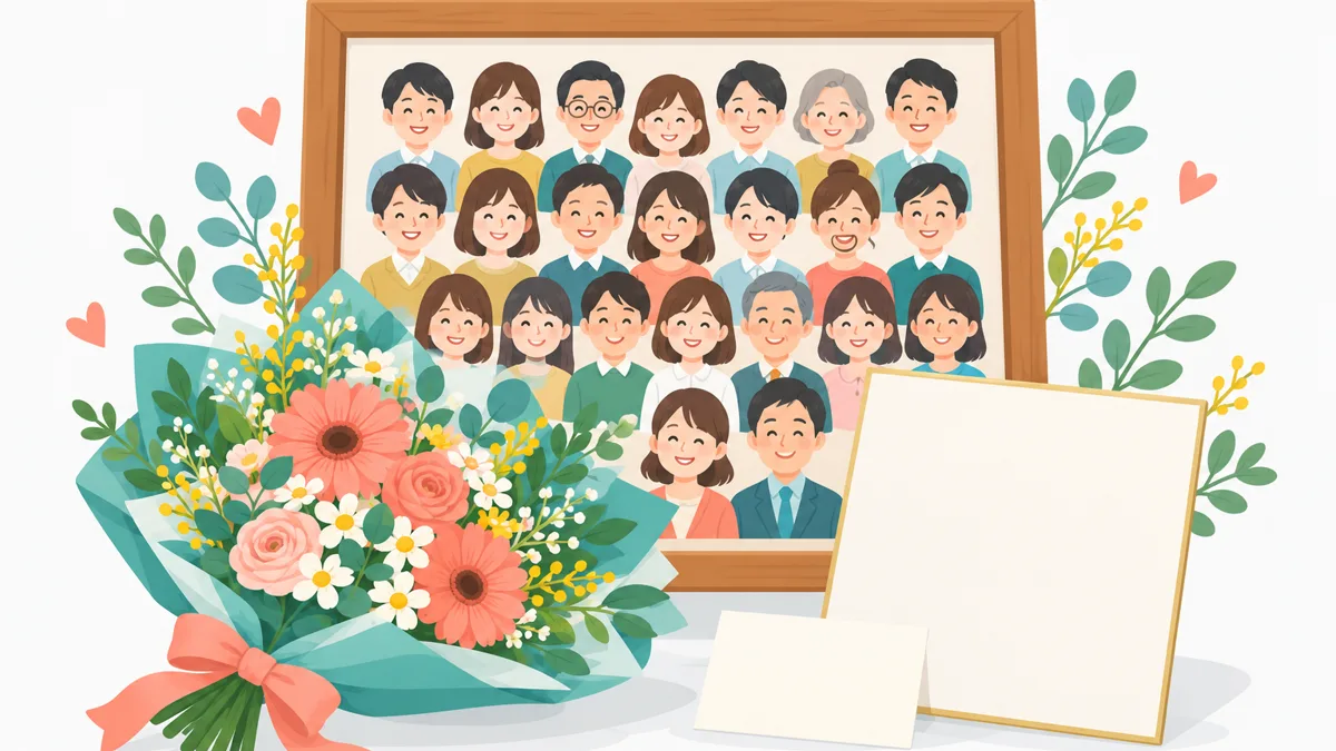 似顔絵プレゼントを大人数で贈る方法|費用の割り方と注文日